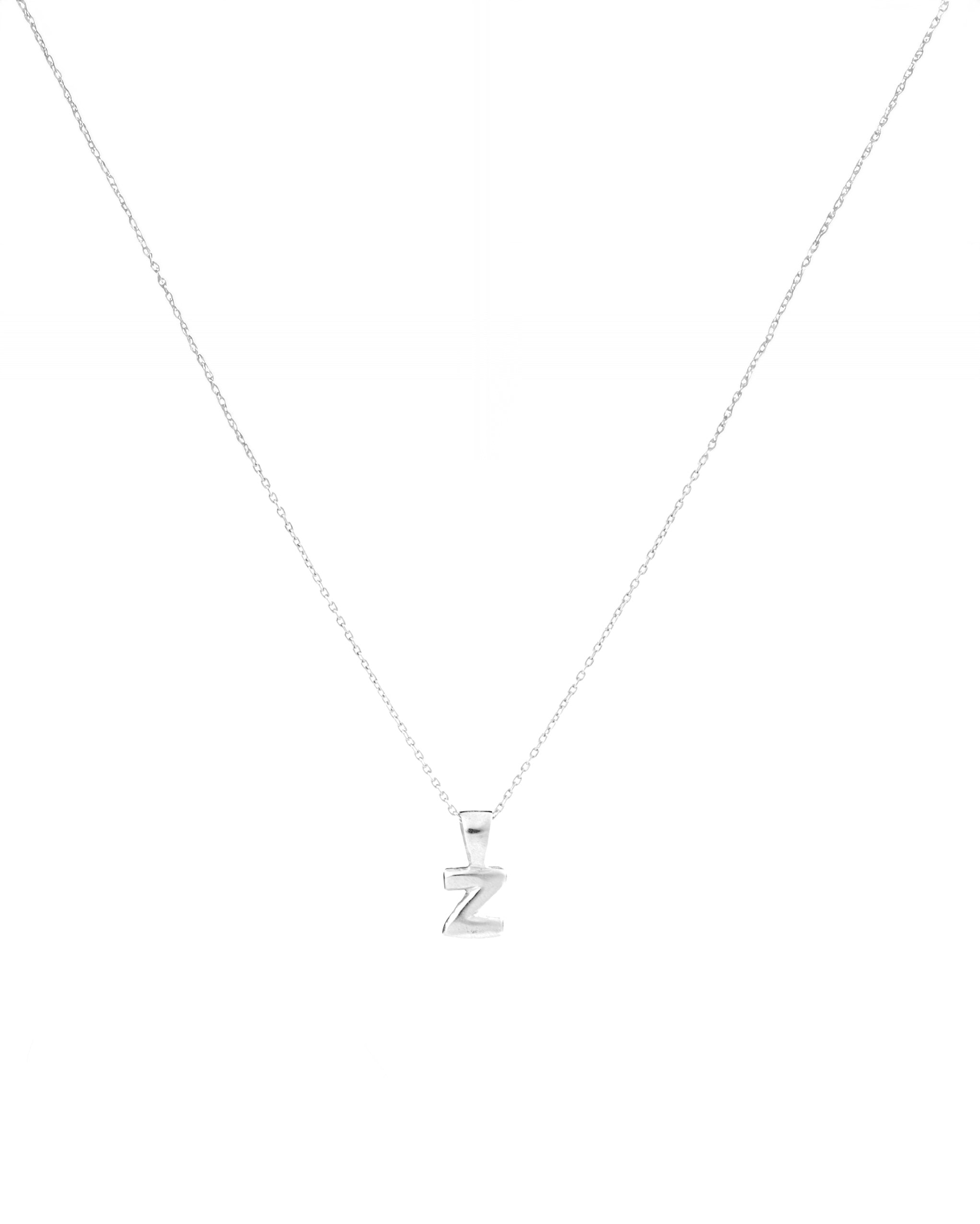 Letter Pendant with Necklace