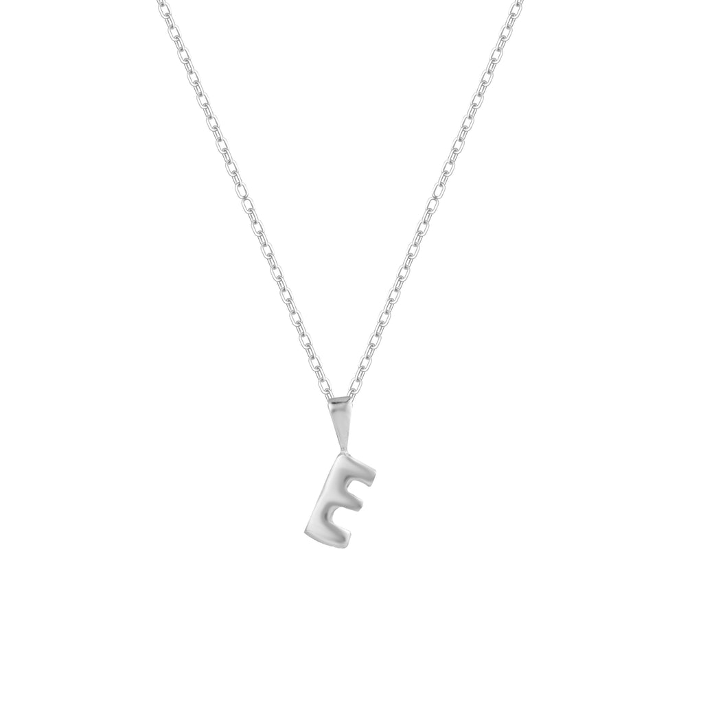 Letter Pendant with Necklace